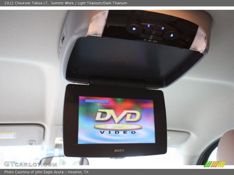Summit White / Light Titanium/Dark Titanium 2012 Chevrolet Tahoe LT