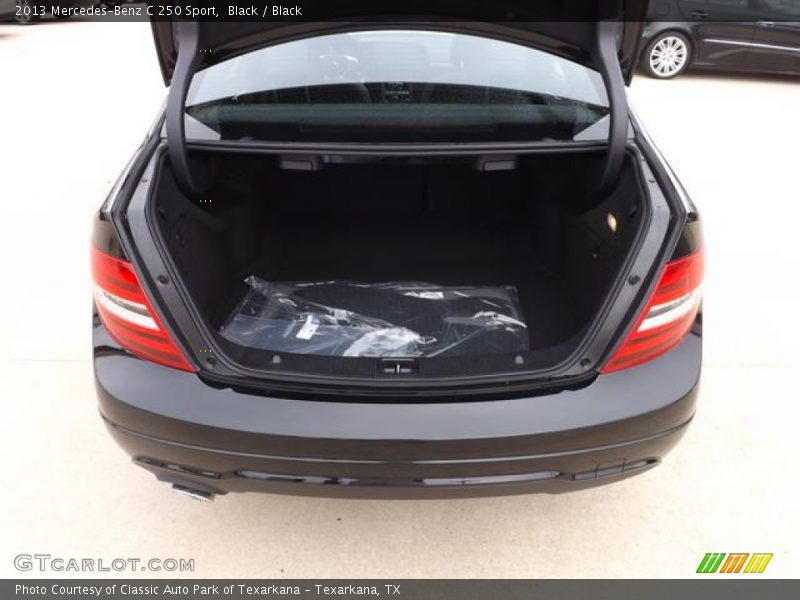 Black / Black 2013 Mercedes-Benz C 250 Sport