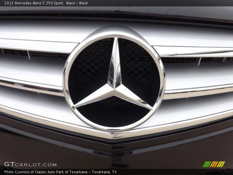 Black / Black 2013 Mercedes-Benz C 250 Sport