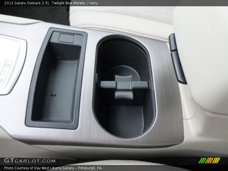 Twilight Blue Metallic / Ivory 2013 Subaru Outback 2.5i