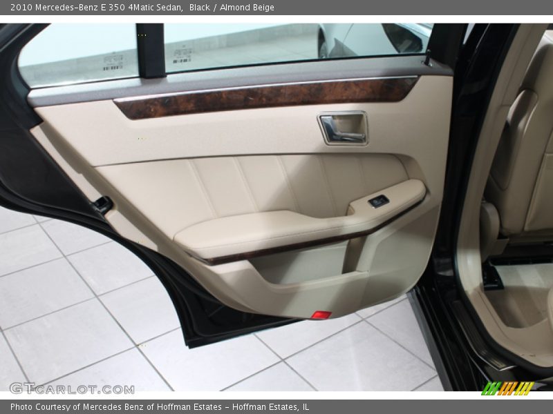 Black / Almond Beige 2010 Mercedes-Benz E 350 4Matic Sedan