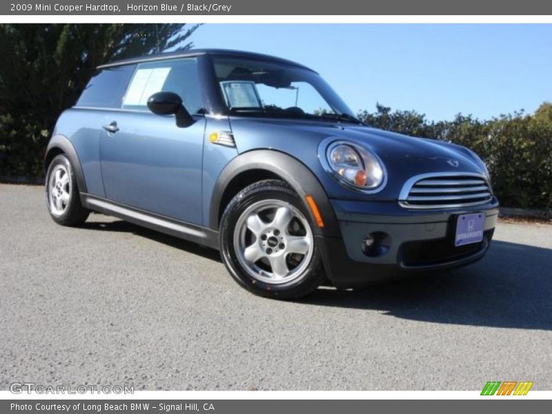 Horizon Blue / Black/Grey 2009 Mini Cooper Hardtop