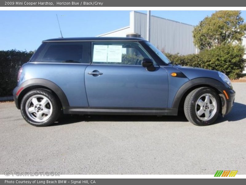 Horizon Blue / Black/Grey 2009 Mini Cooper Hardtop
