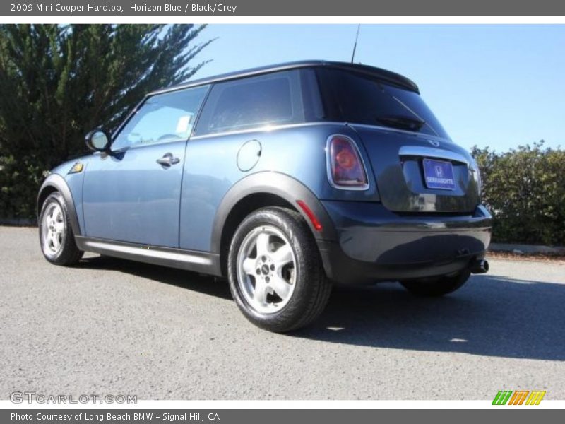 Horizon Blue / Black/Grey 2009 Mini Cooper Hardtop