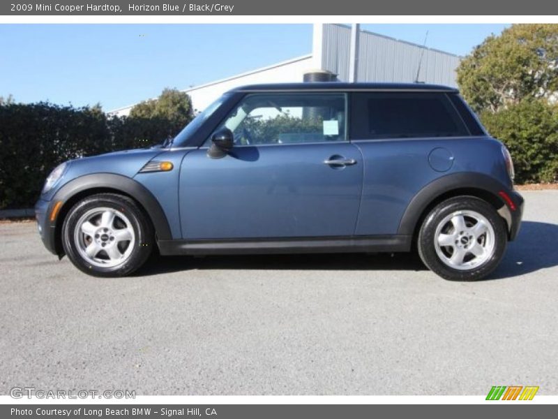 Horizon Blue / Black/Grey 2009 Mini Cooper Hardtop