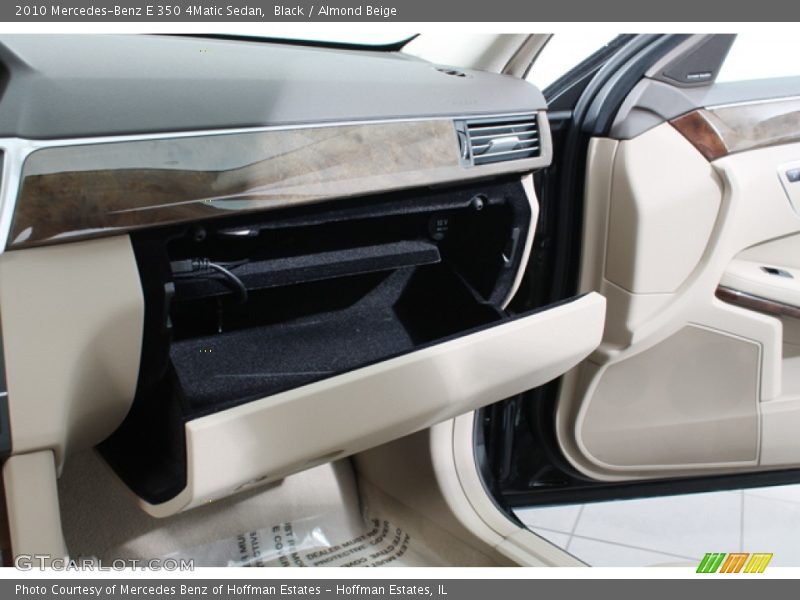 Black / Almond Beige 2010 Mercedes-Benz E 350 4Matic Sedan