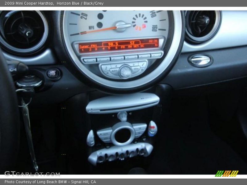 Horizon Blue / Black/Grey 2009 Mini Cooper Hardtop