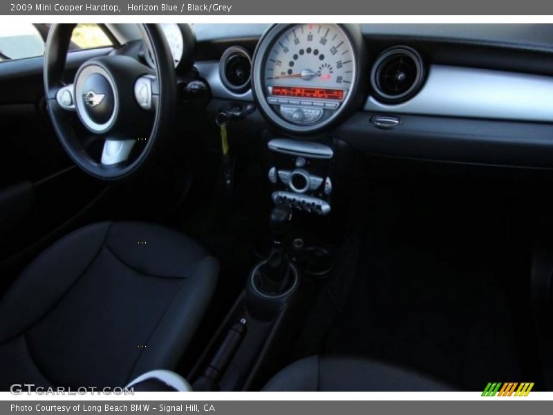 Horizon Blue / Black/Grey 2009 Mini Cooper Hardtop