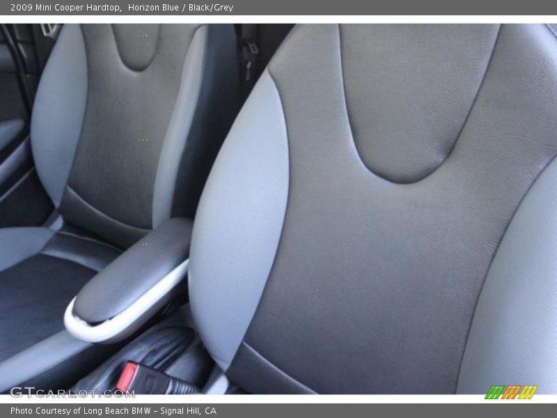 Horizon Blue / Black/Grey 2009 Mini Cooper Hardtop