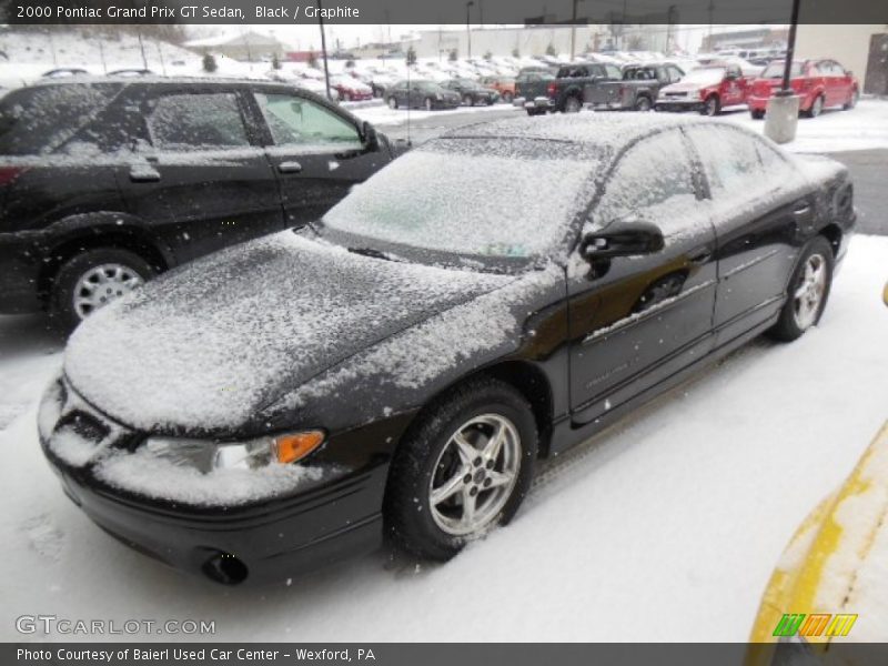 Black / Graphite 2000 Pontiac Grand Prix GT Sedan