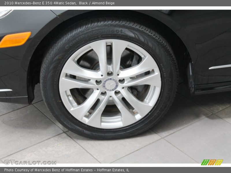 Black / Almond Beige 2010 Mercedes-Benz E 350 4Matic Sedan