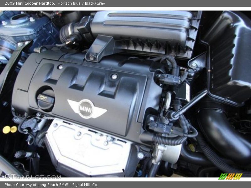 Horizon Blue / Black/Grey 2009 Mini Cooper Hardtop