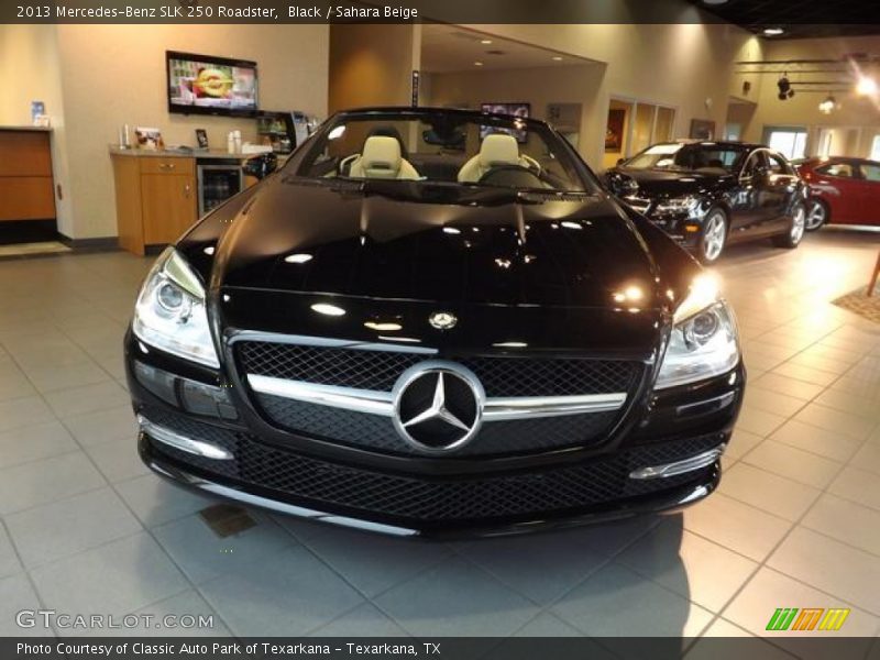 Black / Sahara Beige 2013 Mercedes-Benz SLK 250 Roadster