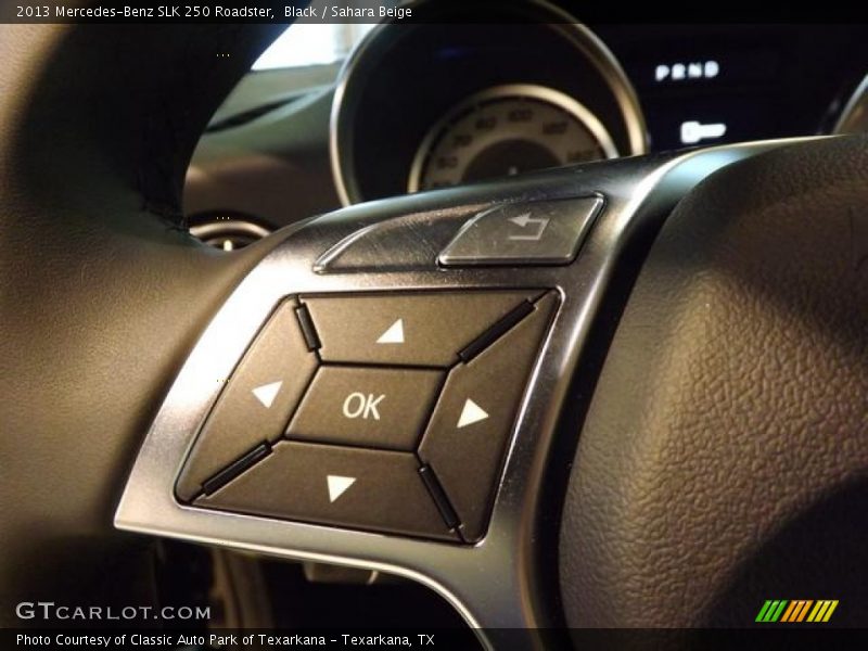 Black / Sahara Beige 2013 Mercedes-Benz SLK 250 Roadster