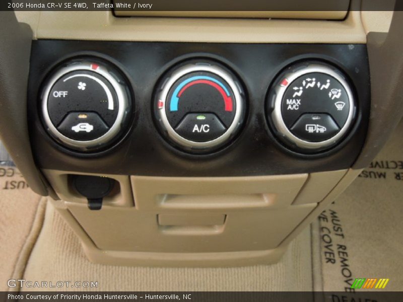 Controls of 2006 CR-V SE 4WD