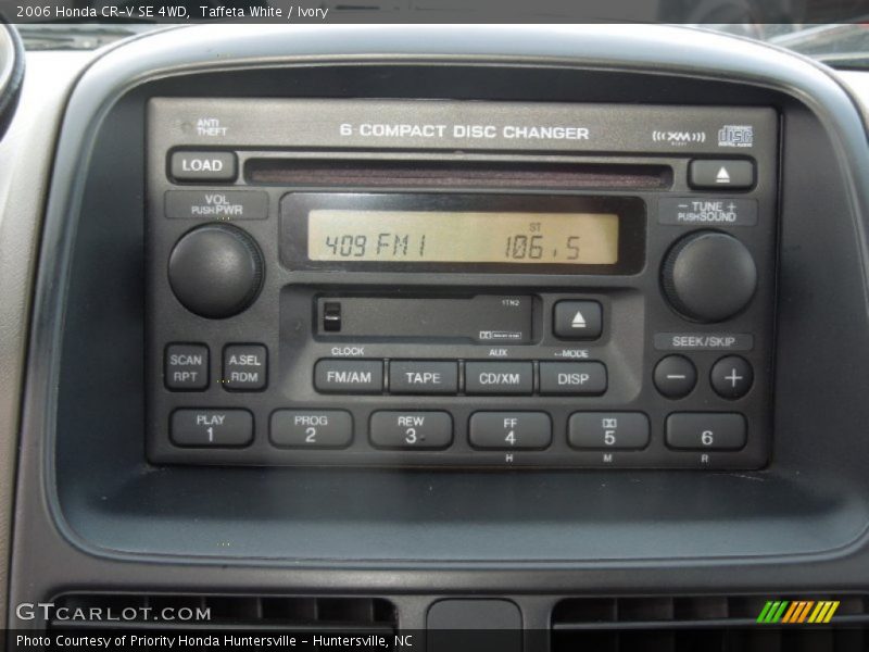 Audio System of 2006 CR-V SE 4WD