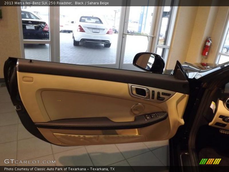 Black / Sahara Beige 2013 Mercedes-Benz SLK 250 Roadster