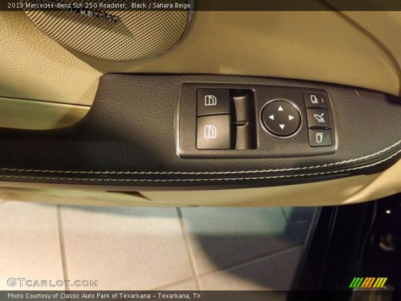 Black / Sahara Beige 2013 Mercedes-Benz SLK 250 Roadster