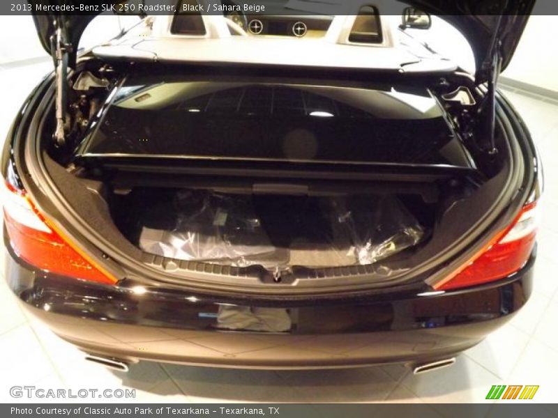 Black / Sahara Beige 2013 Mercedes-Benz SLK 250 Roadster