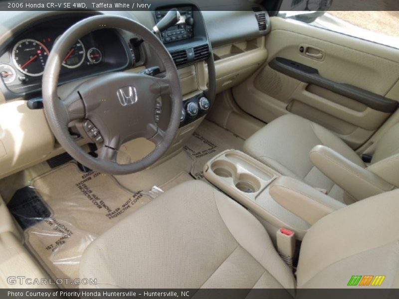 Ivory Interior - 2006 CR-V SE 4WD 