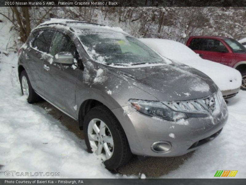 Platinum Graphite Metallic / Black 2010 Nissan Murano S AWD