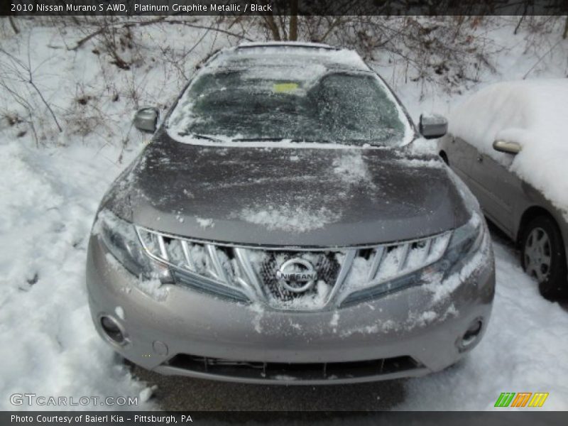 Platinum Graphite Metallic / Black 2010 Nissan Murano S AWD