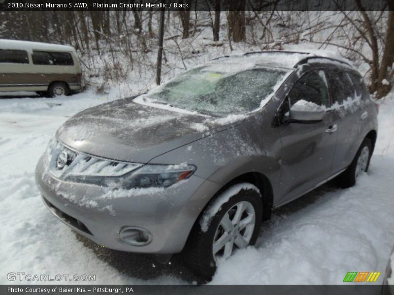 Platinum Graphite Metallic / Black 2010 Nissan Murano S AWD