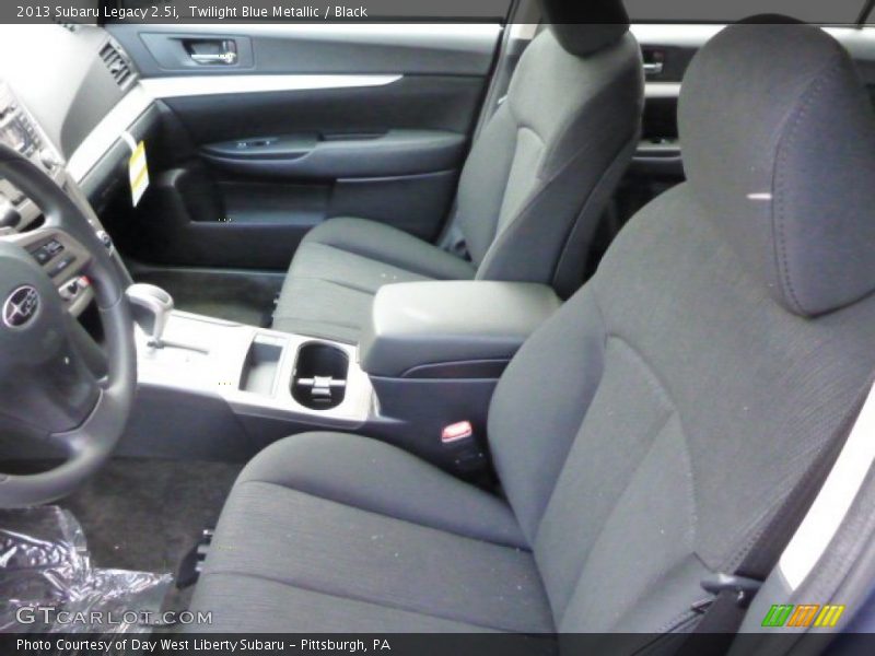 Twilight Blue Metallic / Black 2013 Subaru Legacy 2.5i
