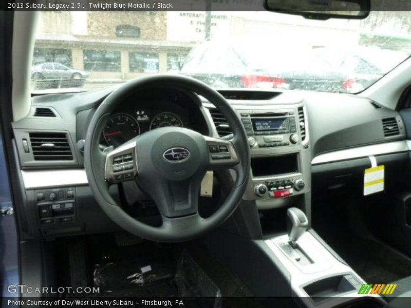Twilight Blue Metallic / Black 2013 Subaru Legacy 2.5i