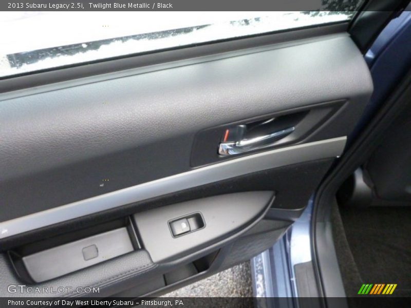 Twilight Blue Metallic / Black 2013 Subaru Legacy 2.5i