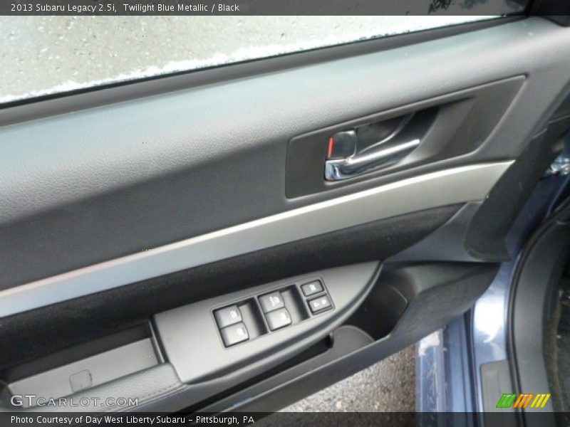 Twilight Blue Metallic / Black 2013 Subaru Legacy 2.5i