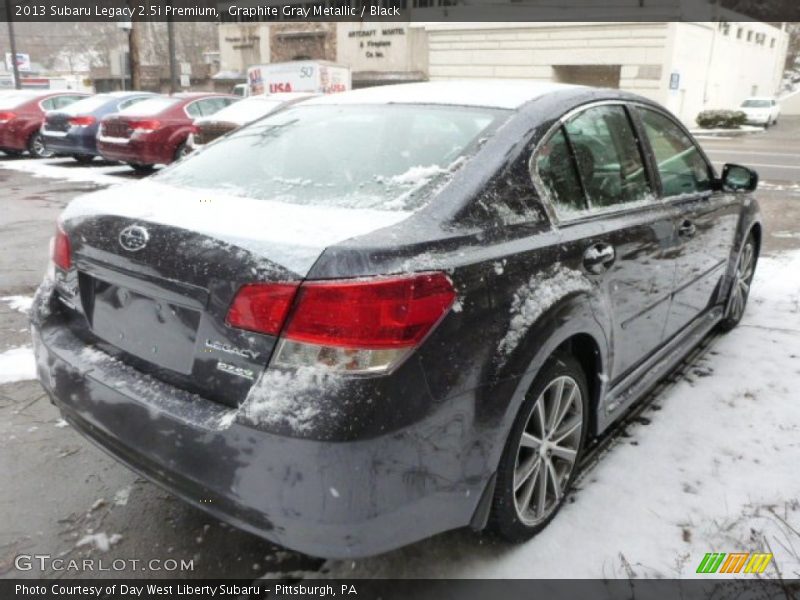 Graphite Gray Metallic / Black 2013 Subaru Legacy 2.5i Premium