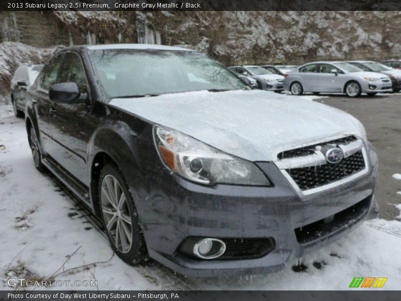 Graphite Gray Metallic / Black 2013 Subaru Legacy 2.5i Premium