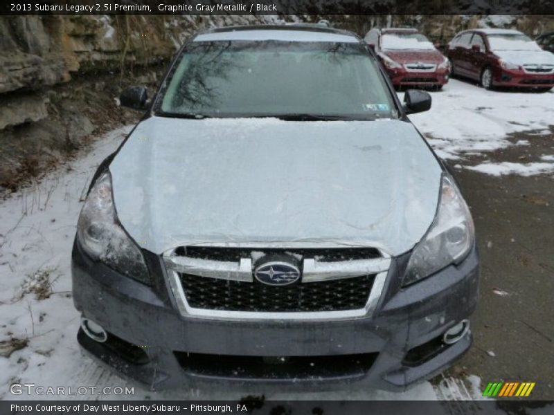 Graphite Gray Metallic / Black 2013 Subaru Legacy 2.5i Premium