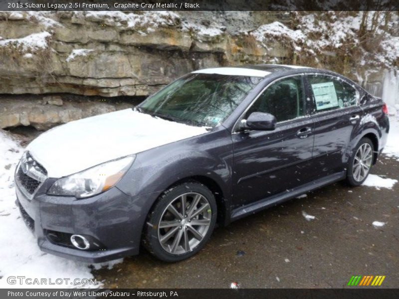Graphite Gray Metallic / Black 2013 Subaru Legacy 2.5i Premium