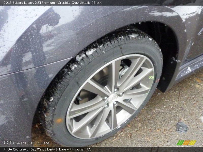 Graphite Gray Metallic / Black 2013 Subaru Legacy 2.5i Premium
