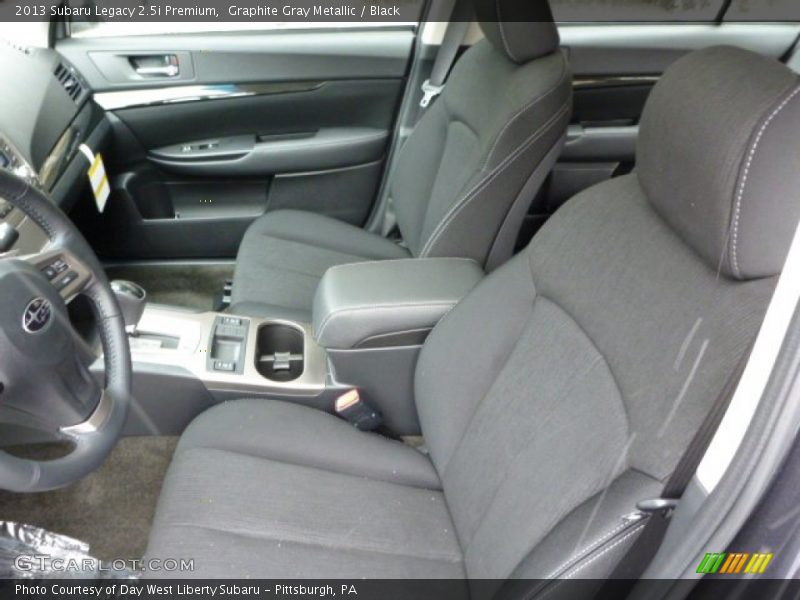 Graphite Gray Metallic / Black 2013 Subaru Legacy 2.5i Premium