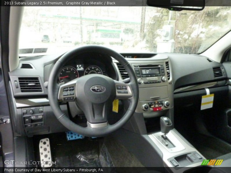 Graphite Gray Metallic / Black 2013 Subaru Legacy 2.5i Premium