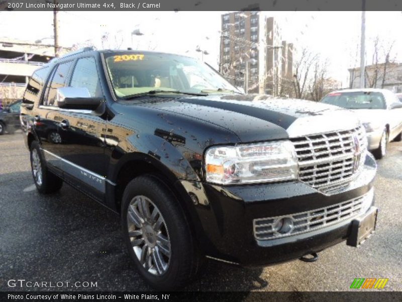 Black / Camel 2007 Lincoln Navigator Ultimate 4x4