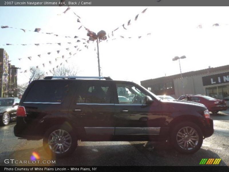 Black / Camel 2007 Lincoln Navigator Ultimate 4x4
