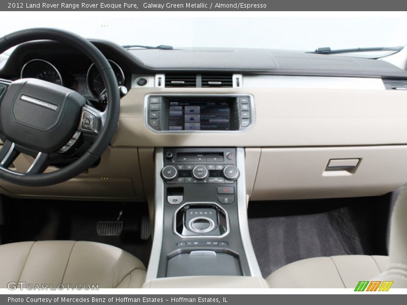 Galway Green Metallic / Almond/Espresso 2012 Land Rover Range Rover Evoque Pure