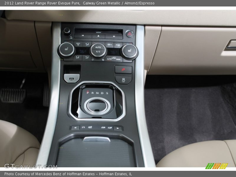 Galway Green Metallic / Almond/Espresso 2012 Land Rover Range Rover Evoque Pure