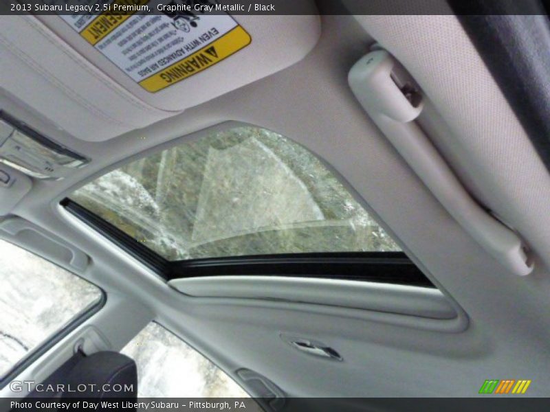 Graphite Gray Metallic / Black 2013 Subaru Legacy 2.5i Premium