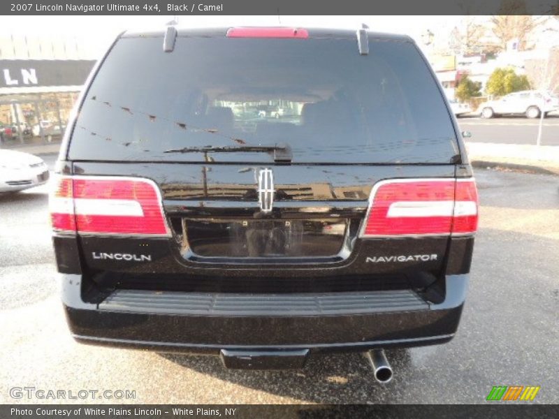 Black / Camel 2007 Lincoln Navigator Ultimate 4x4