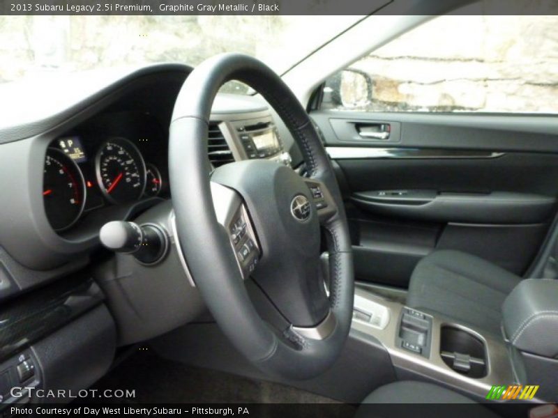 Graphite Gray Metallic / Black 2013 Subaru Legacy 2.5i Premium