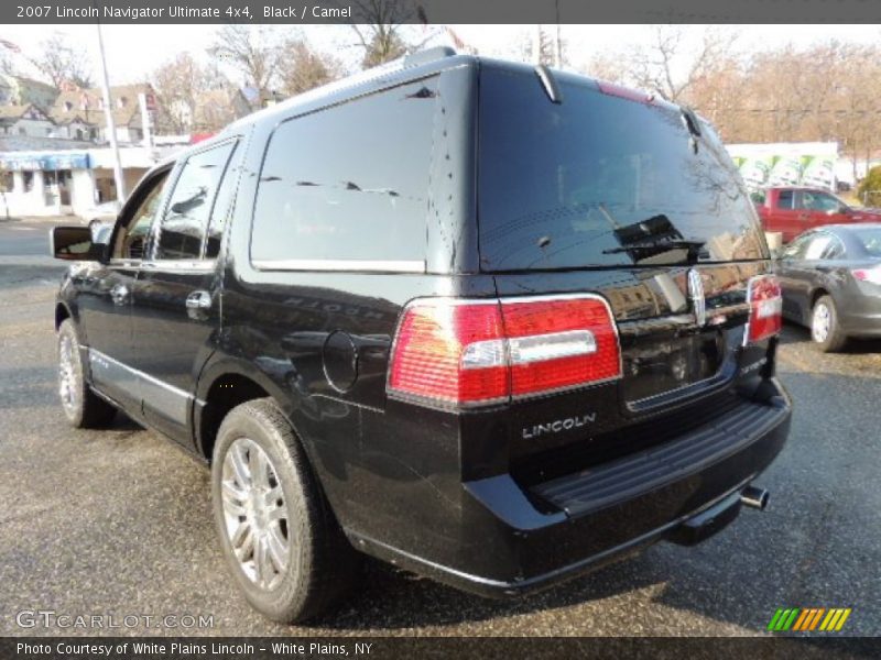 Black / Camel 2007 Lincoln Navigator Ultimate 4x4