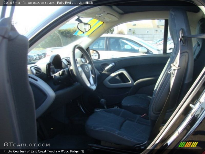 Rally Red / design Black 2010 Smart fortwo passion coupe