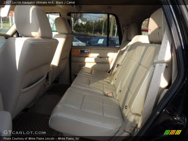 Black / Camel 2007 Lincoln Navigator Ultimate 4x4