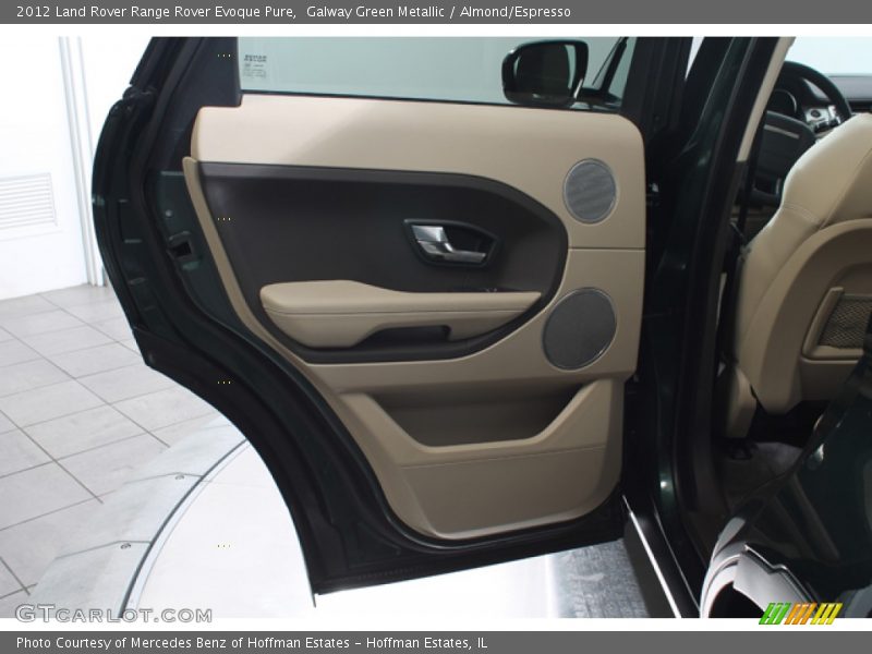 Galway Green Metallic / Almond/Espresso 2012 Land Rover Range Rover Evoque Pure