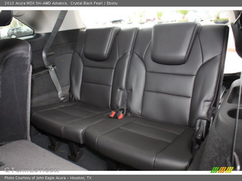 Crystal Black Pearl / Ebony 2013 Acura MDX SH-AWD Advance